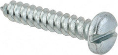 Value Collection - #14 Pan Head Slotted Sheet Metal Screw - Steel, 1-1/2" Length Under Head, Grade 2 - Exact Industrial Supply