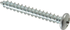 Value Collection - #10 Pan Head Phillips Sheet Metal Screw - Steel, 1-1/2" Length Under Head, Grade 2 - Exact Industrial Supply