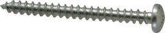 Value Collection - #10 Pan Head Phillips Sheet Metal Screw - Steel, 2" Length Under Head, Grade 2 - Exact Industrial Supply