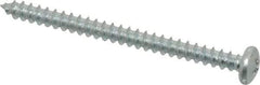 Value Collection - #10 Pan Head Phillips Sheet Metal Screw - Steel, 2-1/2" Length Under Head, Grade 2 - Exact Industrial Supply