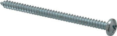 Value Collection - #12 Pan Head Phillips Sheet Metal Screw - Steel, 3" Length Under Head, Grade 2 - Exact Industrial Supply