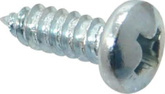 Value Collection - #14 Pan Head Phillips Sheet Metal Screw - Steel, 3/4" Length Under Head, Grade 2 - Exact Industrial Supply