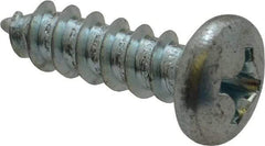Value Collection - #14 Pan Head Phillips Sheet Metal Screw - Steel, 7/8" Length Under Head, Grade 2 - Exact Industrial Supply