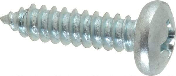 Value Collection - #14 Pan Head Phillips Sheet Metal Screw - Steel, 1" Length Under Head, Grade 2 - Exact Industrial Supply