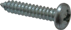Value Collection - #14 Pan Head Phillips Sheet Metal Screw - Steel, 1-1/4" Length Under Head, Grade 2 - Exact Industrial Supply