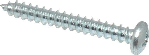 Value Collection - #14 Pan Head Phillips Sheet Metal Screw - Steel, 2" Length Under Head, Grade 2 - Exact Industrial Supply