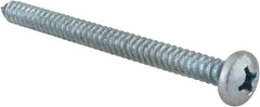 Value Collection - #14 Pan Head Phillips Sheet Metal Screw - Steel, 3" Length Under Head, Grade 2 - Exact Industrial Supply