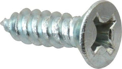 Value Collection - #12 Flat Head Phillips Sheet Metal Screw - Steel, 3/4" OAL, Grade 2 - Exact Industrial Supply