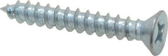 Value Collection - #12 Flat Head Phillips Sheet Metal Screw - Steel, 1-1/2" OAL, Grade 2 - Exact Industrial Supply