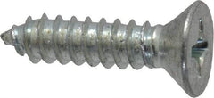 Value Collection - #14 Flat Head Phillips Sheet Metal Screw - Steel, 1" OAL, Grade 2 - Exact Industrial Supply