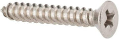 Value Collection - #4 Flat Head Phillips Sheet Metal Screw - Stainless Steel, 3/4" OAL, Grade 18-8 - Exact Industrial Supply