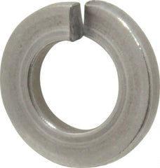 Value Collection - 1/4" Screw 0.252" ID 18-8 Stainless Steel Split Lock Washer - Exact Industrial Supply