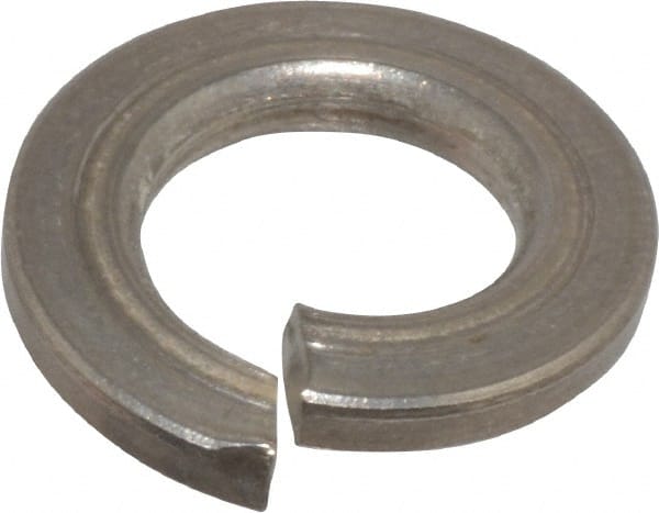 Value Collection - 3/8" Screw 0.377" ID 18-8 Stainless Steel Split Lock Washer - Exact Industrial Supply