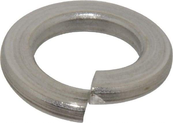 Value Collection - 5/8", 0.156" Thick Split Lock Washer - 18-8 Stainless Steel, 0.635" Min ID, 0.65" Max ID, 1.079" Min OD, 1.093" Max OD - Exact Industrial Supply
