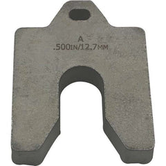 Maudlin Products - Metal Shim Stock Type: Slotted Shim Material: Stainless Steel - Exact Industrial Supply