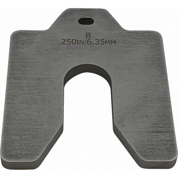 Maudlin Products - Metal Shim Stock Type: Slotted Shim Material: Stainless Steel - Exact Industrial Supply