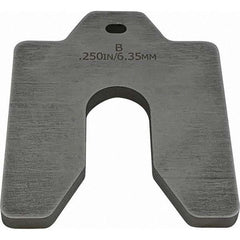 Maudlin Products - Metal Shim Stock Type: Slotted Shim Material: Stainless Steel - Exact Industrial Supply