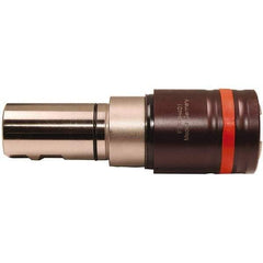 Emuge - 1-1/4" Straight Shank Diam Tension & Compression Tapping Chuck - M4.5 Min Tap Capacity, 3.8583" Projection, Size 3 Adapter, Quick Change, Through Coolant - Exact Industrial Supply