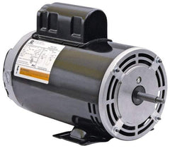 US Motors - 3/4 hp, ODP Enclosure, Auto Thermal Protection, 3,450 RPM, 115 Volt, 60 Hz, Industrial Electric AC/DC Motor - Size 48 Frame, Thru Bolt Mount, 1 Speed, Ball/SAB Bearings, 10.4 Full Load Amps, B Class Insulation, CCW Drive End - Exact Industrial Supply