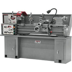 Jet - 13" Swing, 40" Between Centers, 230 Volt, Single Phase Bench Lathe - 5MT Taper, 2 hp, 70 to 2,000 RPM, 1-1/2" Bore Diam, 32" Deep x 47" High x 71" Long - Exact Industrial Supply