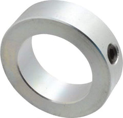 Climax Metal Products - 2" Bore, Steel, Set Screw Shaft Collar - 3" Outside Diam, 7/8" Wide - Exact Industrial Supply