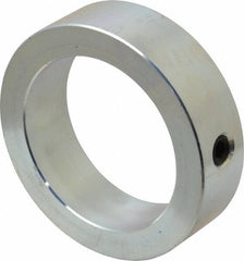 Climax Metal Products - 2-15/16" Bore, Steel, Set Screw Shaft Collar - 4" Outside Diam, 1-1/8" Wide - Exact Industrial Supply
