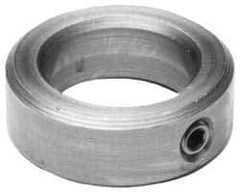 Climax Metal Products - 25mm Bore, Stainless Steel, Set Screw Shaft Collar - 1-5/8" Outside Diam - Exact Industrial Supply