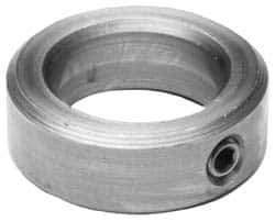 Climax Metal Products - 2-7/8" Bore, Steel, Set Screw Shaft Collar - 4" Outside Diam, 1-1/8" Wide - Exact Industrial Supply