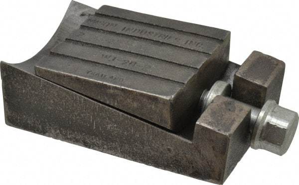 Mason Ind. - 9,000 Lb Capacity, 3-1/2 Wide x 6" Long, Wedge Jack - 3/8" Rise, 2-1/8" High (Without Pad) - Exact Industrial Supply