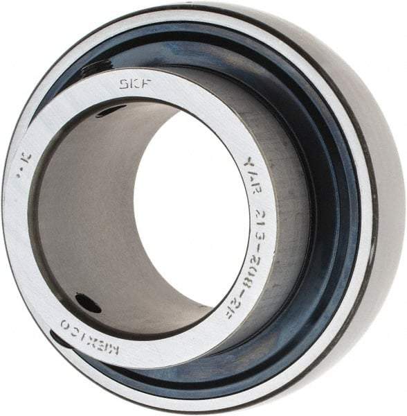 SKF - 2-1/2" ID x 4.7244" OD, 9,900 Lb Dynamic Capacity, Insert Bearing Insert Bearing - 1-1/16" Race Width, 8,990 Lb Static Capacity - Exact Industrial Supply