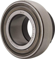 SKF - 1-11/16" ID x 3.3465" OD, 5,740 Lb Dynamic Capacity, Insert Bearing Insert Bearing - 0.8661" Race Width, 4,860 Lb Static Capacity - Exact Industrial Supply