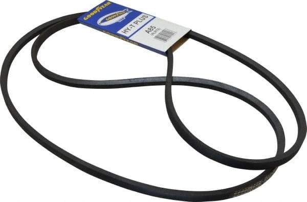 Continental ContiTech - Section A, 87" Outside Length, V-Belt - Wingprene Rubber-Impregnated Fabric, HY-T Matchmaker, No. A85 - Exact Industrial Supply