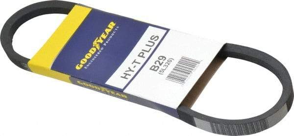 Continental ContiTech - Section B, 32" Outside Length, V-Belt - Wingprene Rubber-Impregnated Fabric, HY-T Matchmaker, No. B29 - Exact Industrial Supply