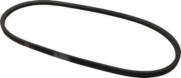 Continental ContiTech - Section B, 49" Outside Length, V-Belt - Wingprene Rubber-Impregnated Fabric, HY-T Matchmaker, No. B46 - Exact Industrial Supply