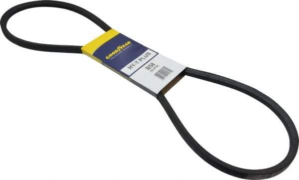 Continental ContiTech - Section B, 61" Outside Length, V-Belt - Wingprene Rubber-Impregnated Fabric, HY-T Matchmaker, No. B58 - Exact Industrial Supply