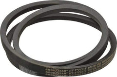 Continental ContiTech - Section B, 75" Outside Length, V-Belt - Wingprene Rubber-Impregnated Fabric, HY-T Matchmaker, No. B72 - Exact Industrial Supply