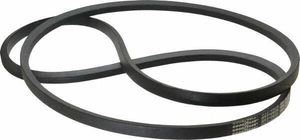 Continental ContiTech - Section B, 89" Outside Length, V-Belt - Wingprene Rubber-Impregnated Fabric, HY-T Matchmaker, No. B86 - Exact Industrial Supply