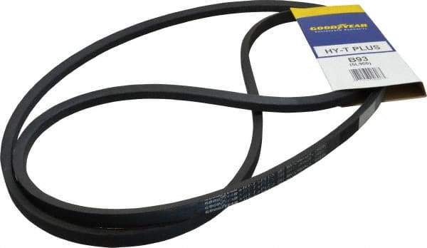 Continental ContiTech - Section B, 96" Outside Length, V-Belt - Wingprene Rubber-Impregnated Fabric, HY-T Matchmaker, No. B93 - Exact Industrial Supply