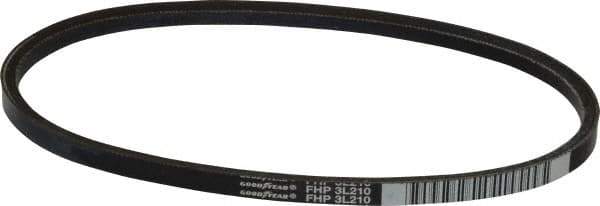 Continental ContiTech - Section 3L, 21" Outside Length, V-Belt - High Traction Rubber, Fractional HP, No. 3L210 - Exact Industrial Supply