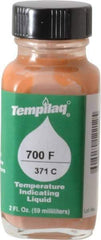 Tempil - 700°F Temp Indicating Liquid - 2 Ounce Container, 371°C - Exact Industrial Supply