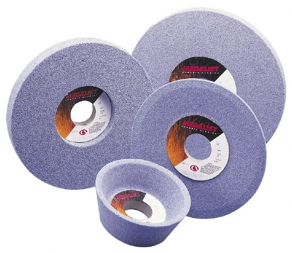 Grier Abrasives - 4 Inch Diameter x 1-1/4 Inch Hole x 1-1/2 Inch Thick, 60 Grit Tool and Cutter Grinding Wheel - Exact Industrial Supply