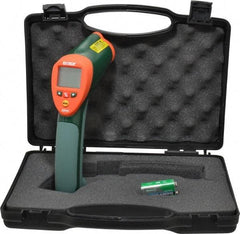 Extech - -50 to 1000°C (-58 to 1832°F) Infrared Thermometer - 50:1 Distance to Spot Ratio - Exact Industrial Supply