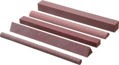 Value Collection - 5 Piece Synthetic Ruby Stone Kit - Coarse, Fine & (3) Medium - Exact Industrial Supply