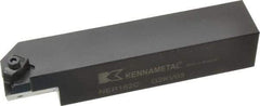 Kennametal - Internal/External Thread, Right Hand Cut, 1" Shank Width x 1" Shank Height Indexable Threading Toolholder - 5" OAL, N.2L Insert Compatibility, NE Toolholder, Series Top Notch - Exact Industrial Supply