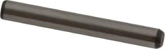 Made in USA - 5/32" Diam x 1-1/4" Pin Length 416 Stainless Steel Precision Dowel Pin - Passivated Finish, C 36-42 Hardness, 2 Beveled End - Exact Industrial Supply