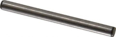 Made in USA - 5/32" Diam x 1-3/4" Pin Length 416 Stainless Steel Precision Dowel Pin - Passivated Finish, C 36-42 Hardness, 2 Beveled End - Exact Industrial Supply
