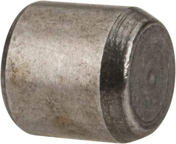 Made in USA - 1/4" Diam x 1/4" Pin Length 416 Stainless Steel Precision Dowel Pin - Passivated Finish, C 36-42 Hardness, 2 Beveled End - Exact Industrial Supply