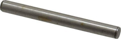 Made in USA - 1/4" Diam x 2-1/2" Pin Length 416 Stainless Steel Precision Dowel Pin - Passivated Finish, C 36-42 Hardness, 2 Beveled End - Exact Industrial Supply