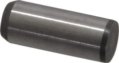 Made in USA - 1/4" Diam x 5/8" Pin Length 416 Stainless Steel Precision Dowel Pin - Passivated Finish, C 36-42 Hardness, 2 Beveled End - Exact Industrial Supply