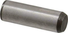 Made in USA - 1/4" Diam x 3/4" Pin Length 416 Stainless Steel Precision Dowel Pin - Passivated Finish, C 36-42 Hardness, 2 Beveled End - Exact Industrial Supply